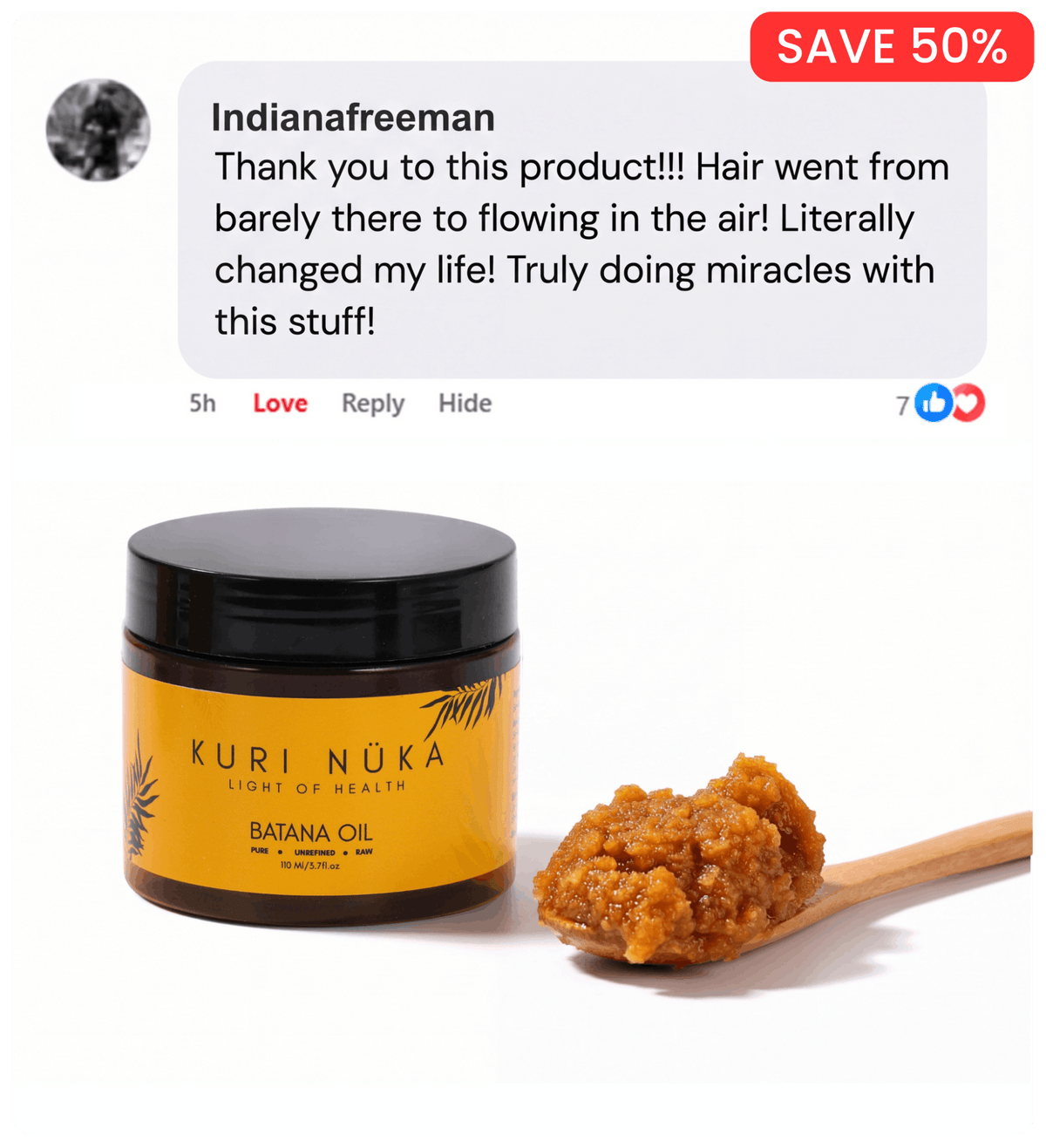 Batana Natural Hair Oil