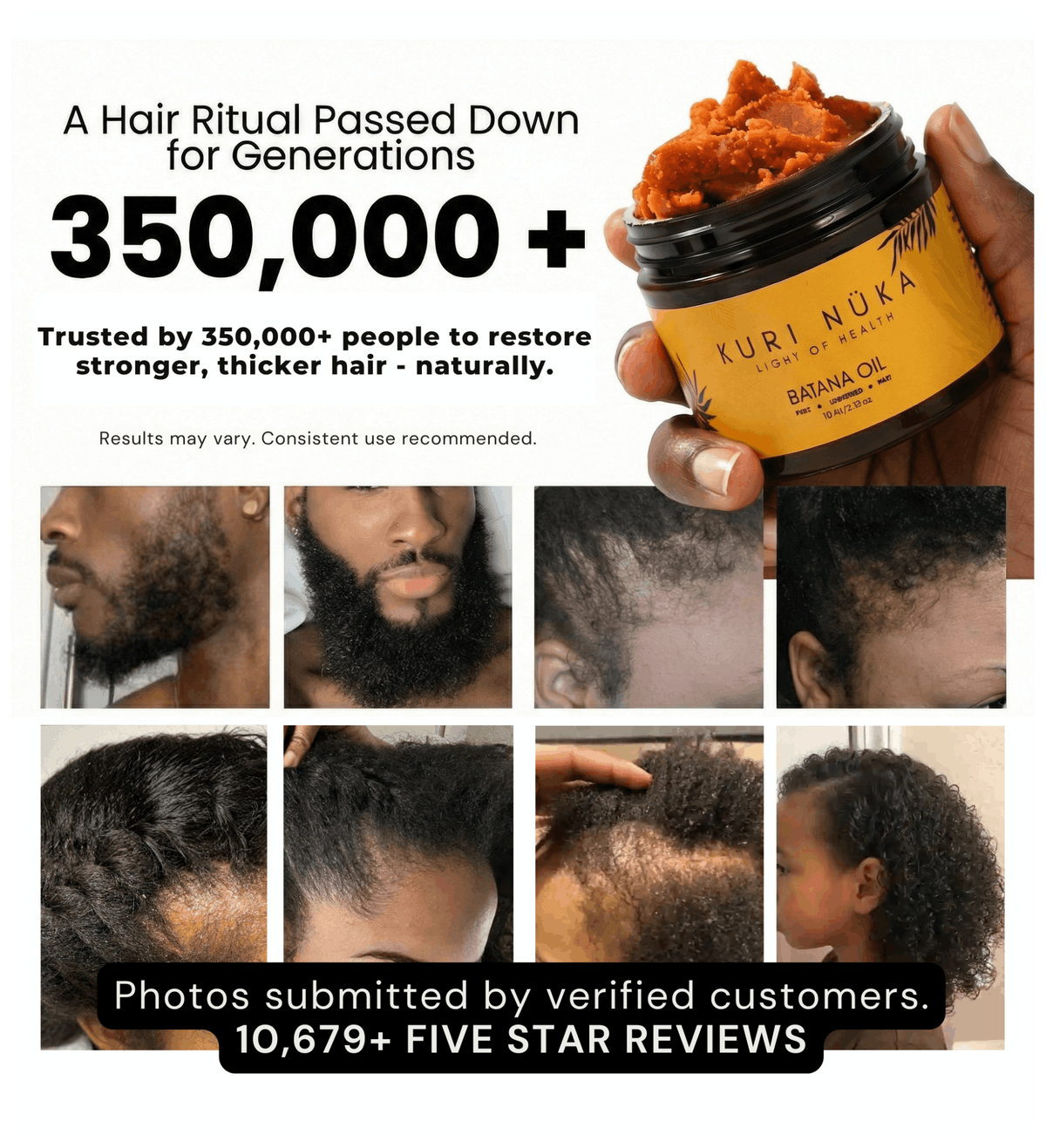 Batana Natural Hair Oil