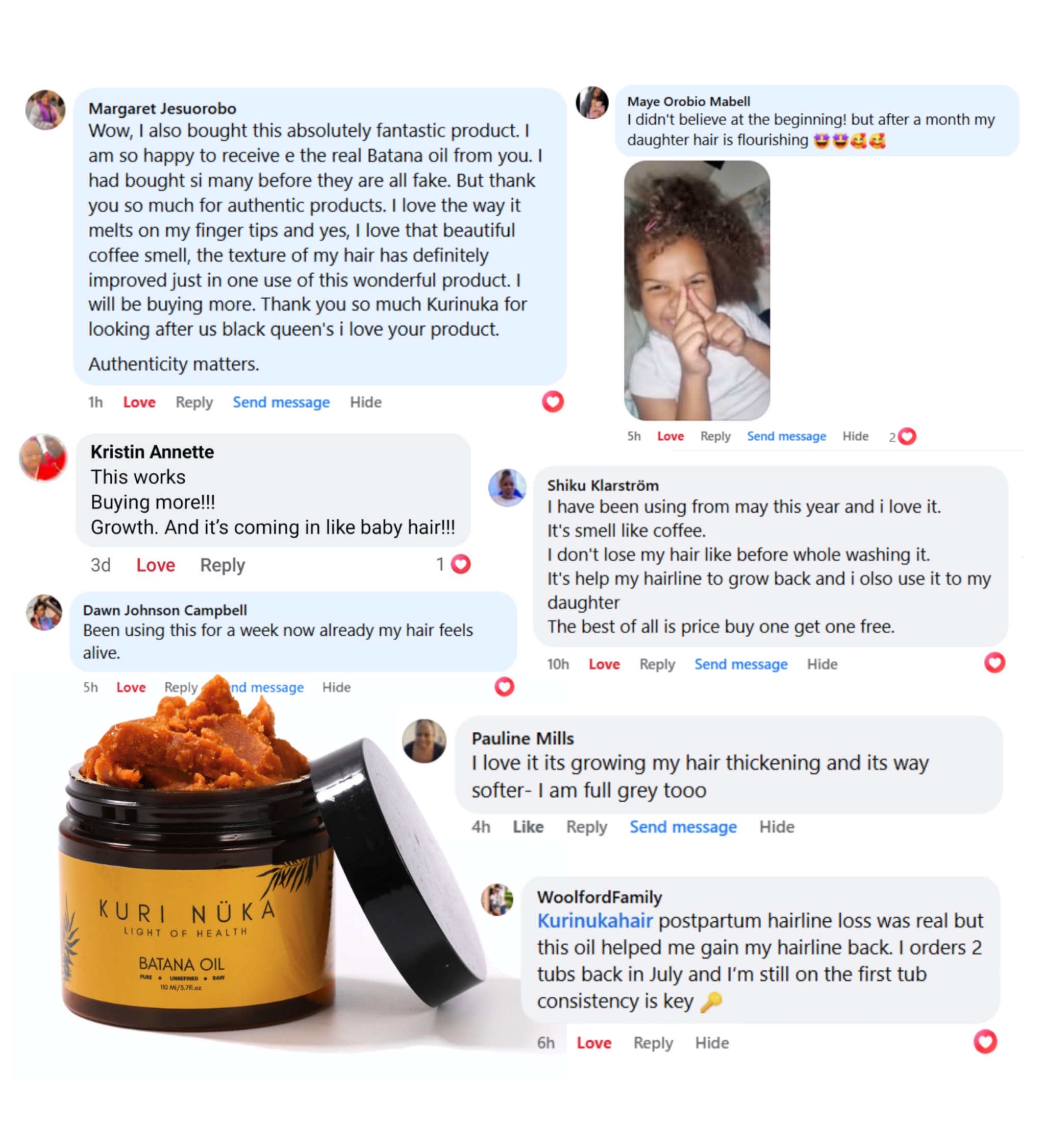 Batana Natural Hair Oil