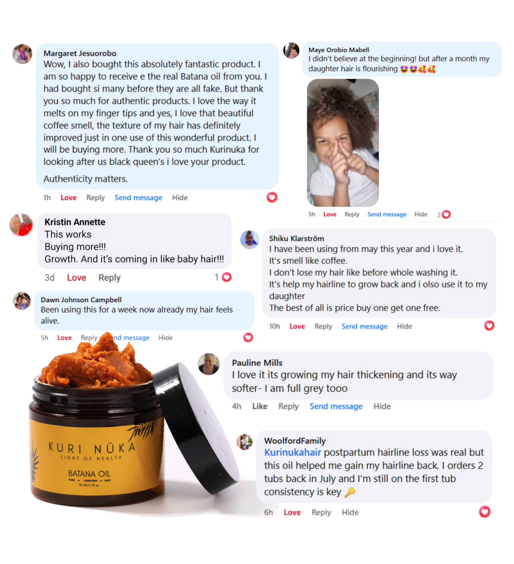 Batana Natural Hair Oil