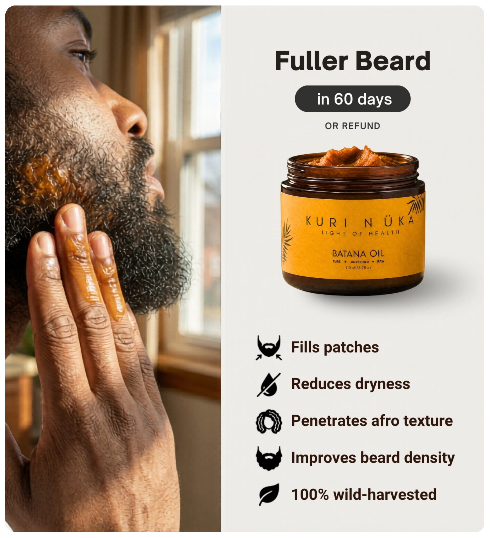 Batana Natural Beard Oil