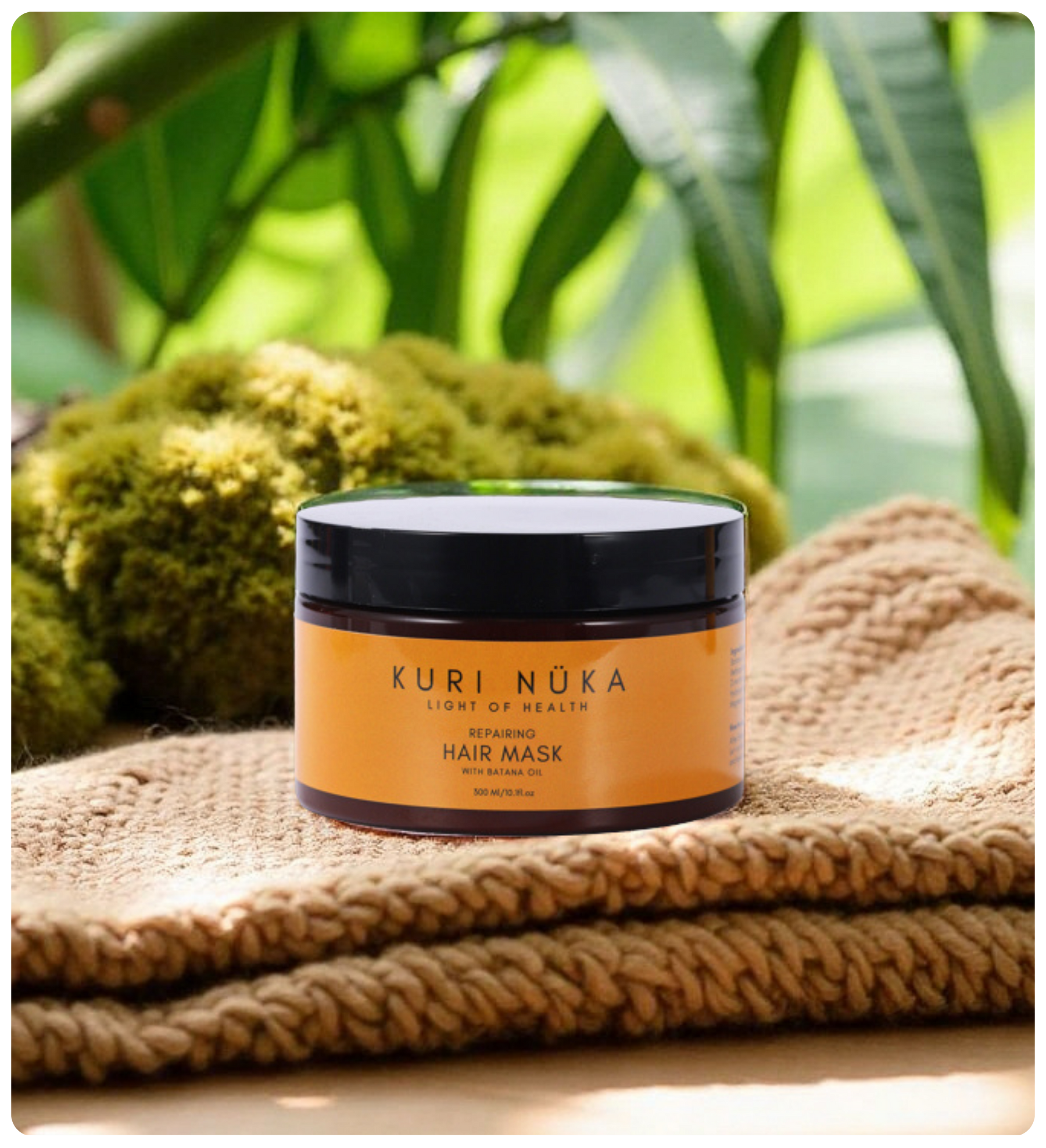 Reparerande hårmask med Batanaolja