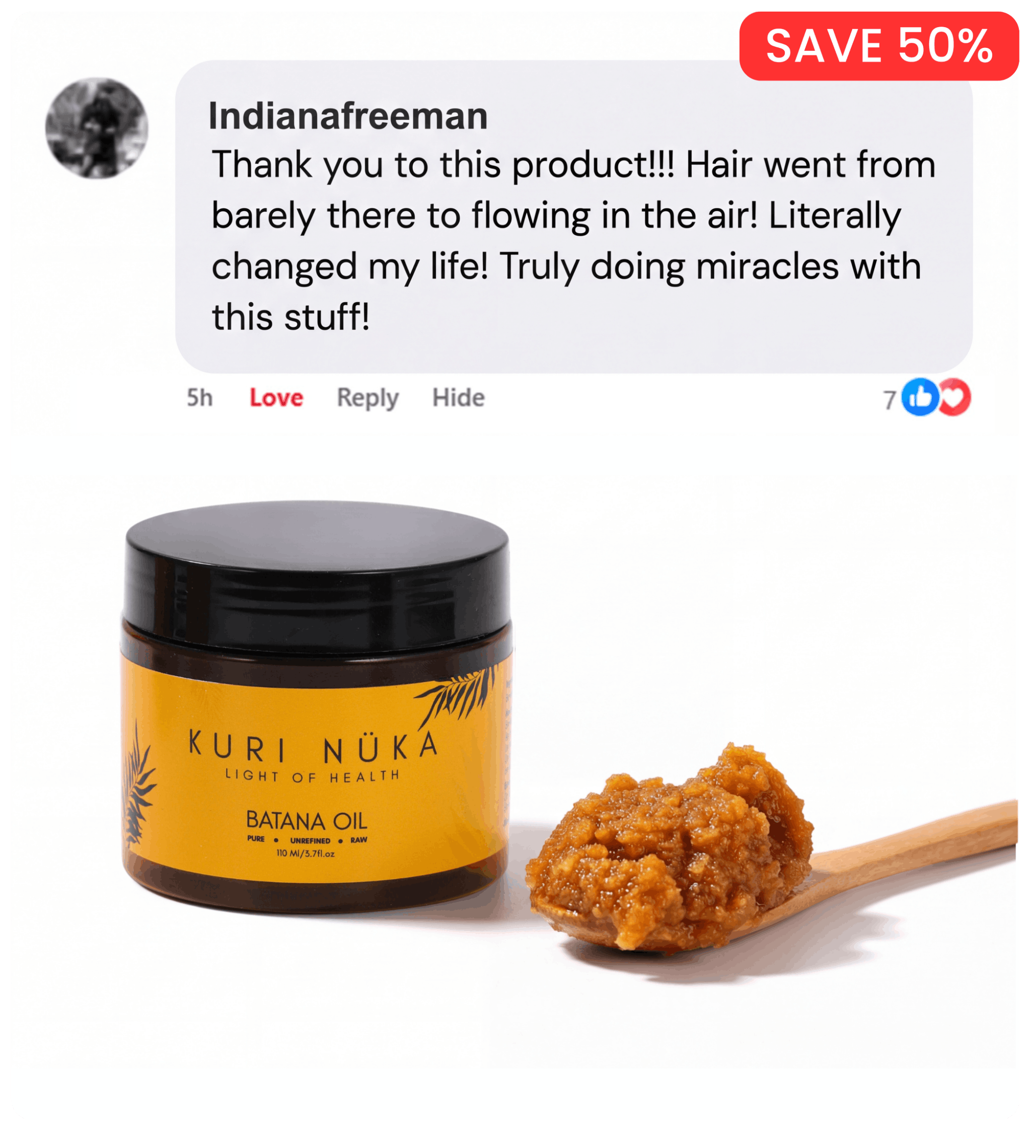 Batana Natural Hair Oil