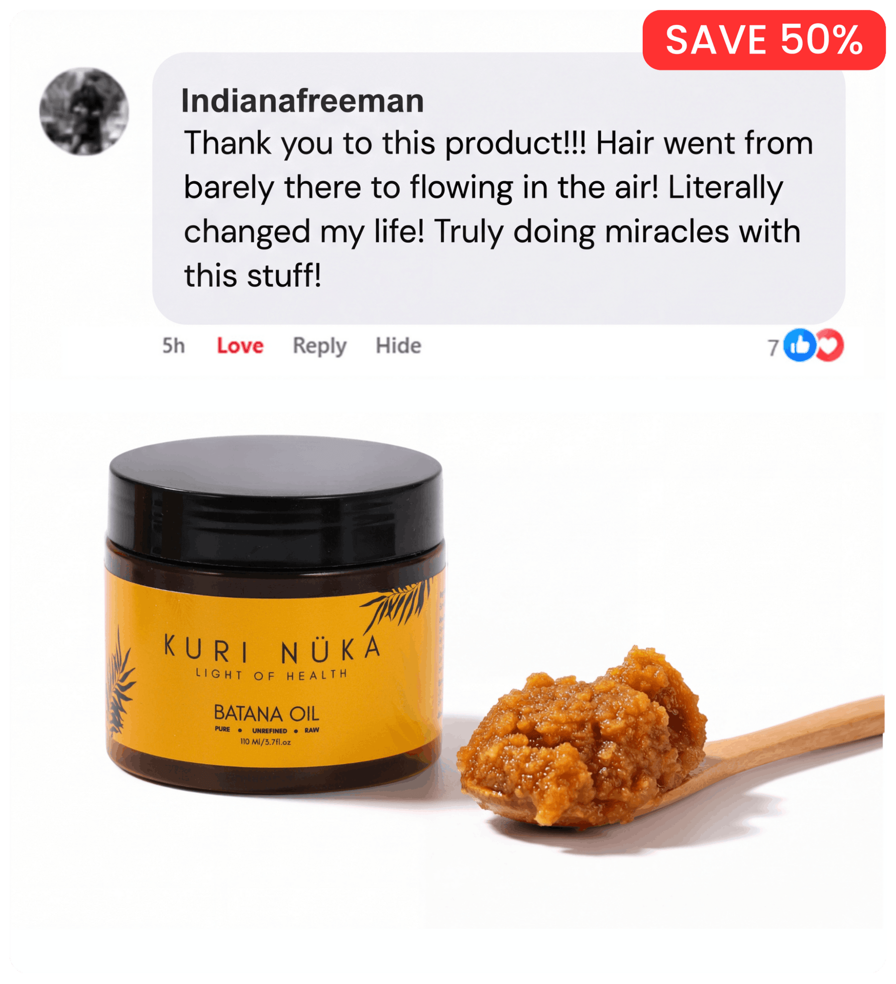 Batana Natural Hair Oil