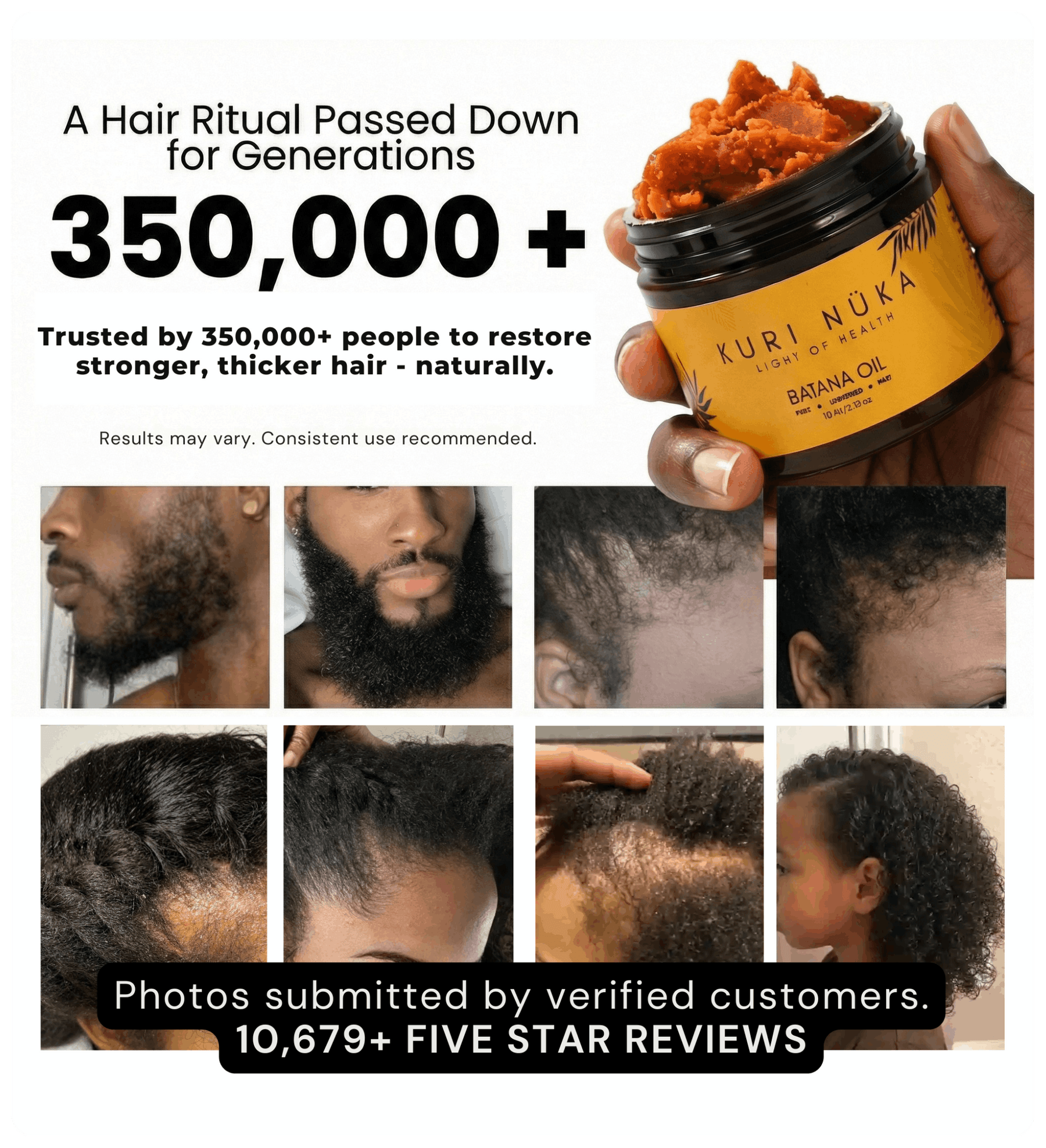 Batana Natural Hair Oil